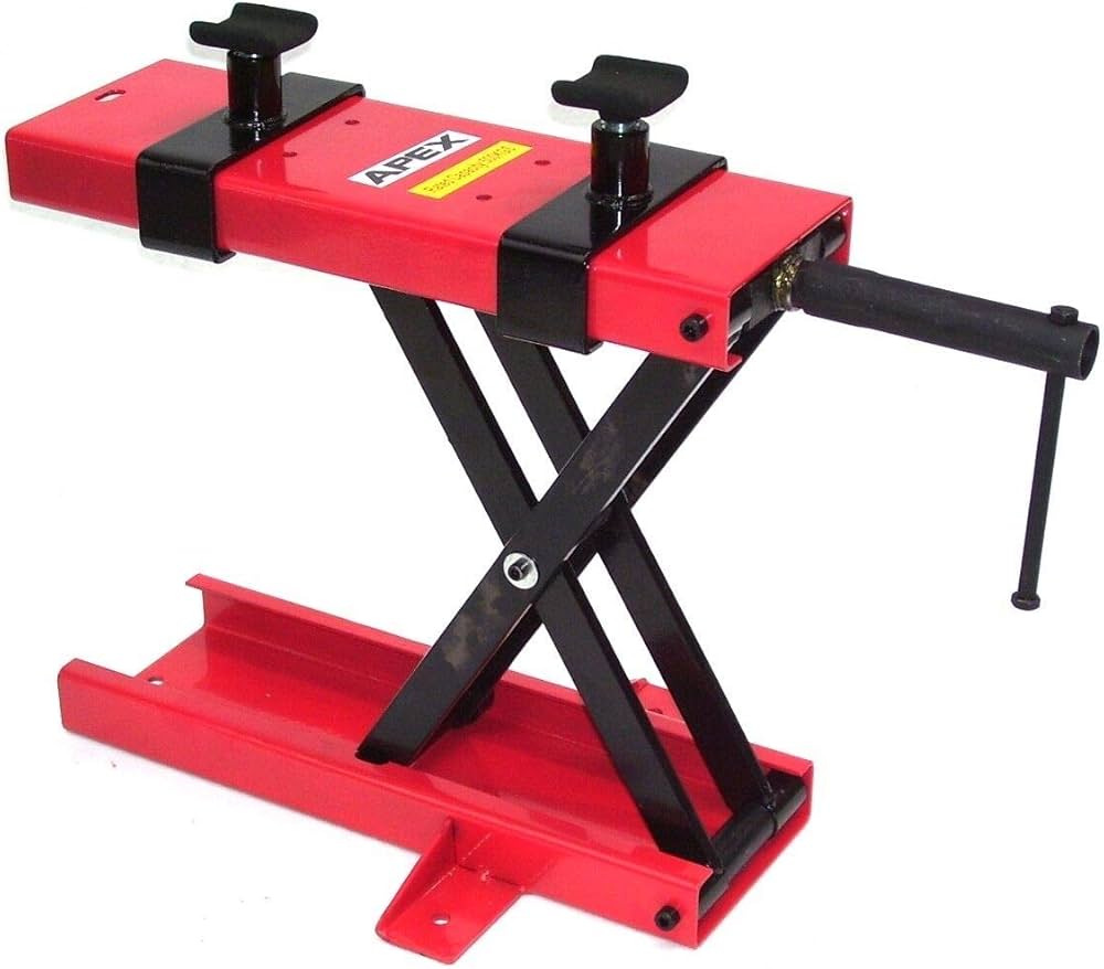 جک موتورسیکلت دستی